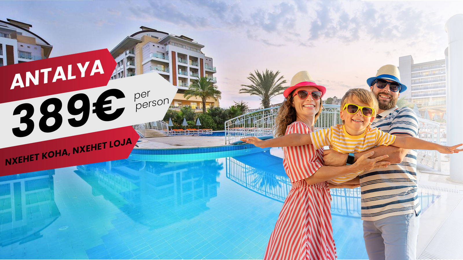 Nxehet Koha, Nxehet Loja – Cmim Special për vetëm 389€ në Antalya