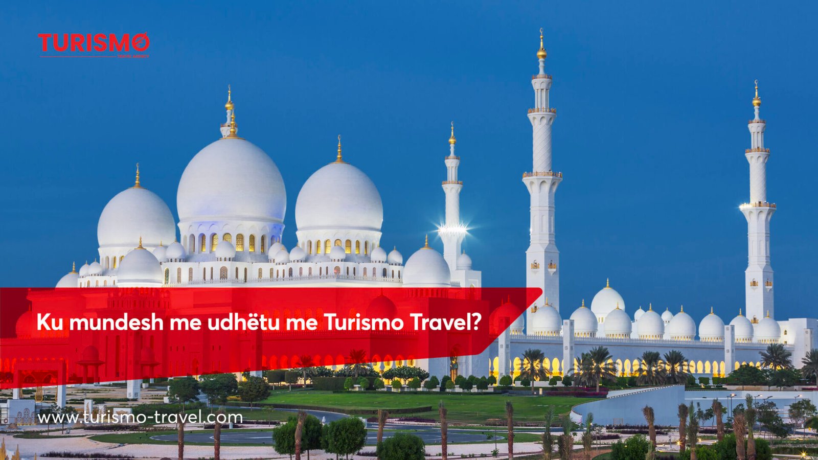 Ku mundesh me udhëtu me Turismo Travel?