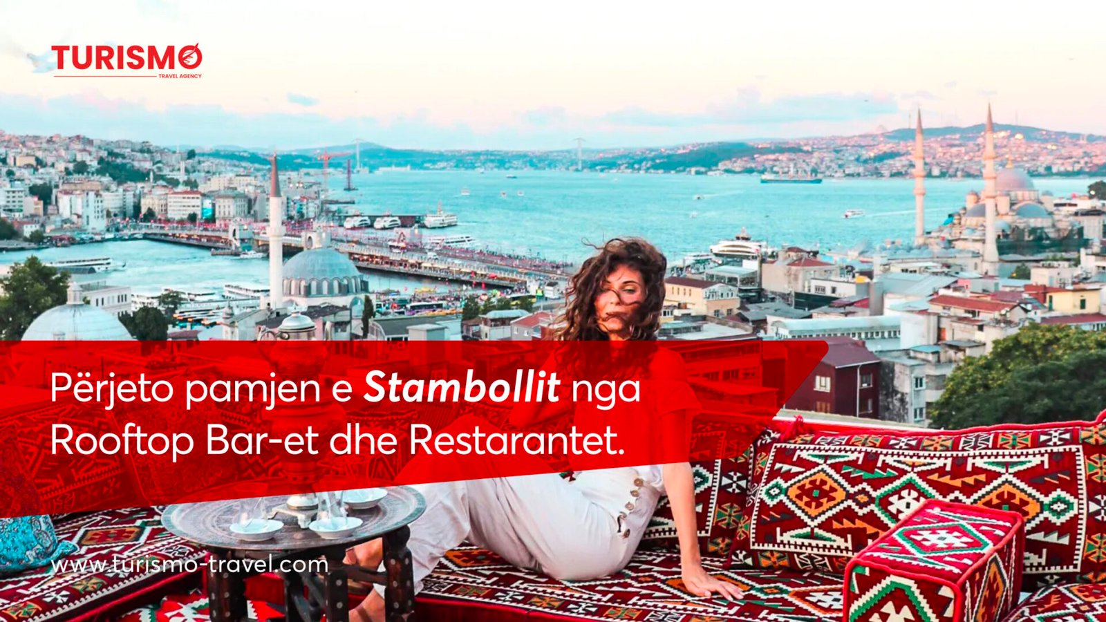 Perjeto pamjen e Stambollit nga Rooftop Bar-et dhe Restorantet